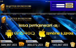 masterdomino99 Available di Android & IOS